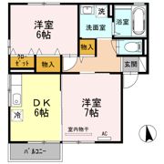 グレース桑原の間取り画像