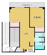 根岸ハイツの間取り画像