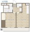 アート美原町マンションの間取り画像