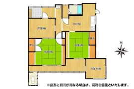 中町貸家の間取り画像