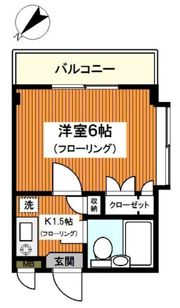 パークサイド本牧の間取り画像