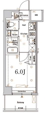 Log横浜伊勢町の間取り画像