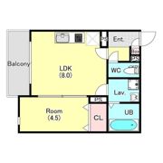 ジーメゾン川越南大塚の間取り画像