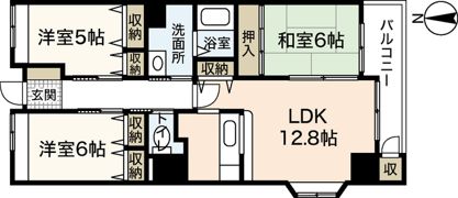 ワイビルの間取り画像