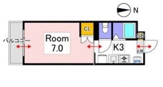 プレザントあおばⅢ号棟の間取り画像