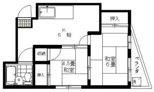 秀合ビルⅡの間取り画像