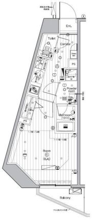 PREMIUMCUBE池袋要町の間取り画像