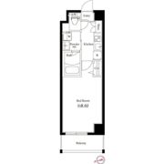 ハーモニーレジデンス新宿御苑 THE EASTの間取り画像