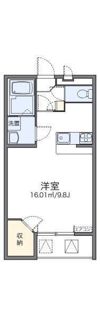 レオパレスドウージェームの間取り画像