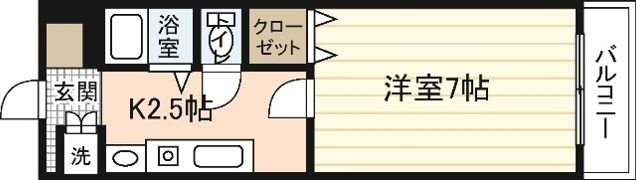 リベルタ可愛の間取り画像