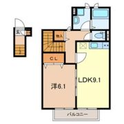 アムールセンタービレッジⅡの間取り画像