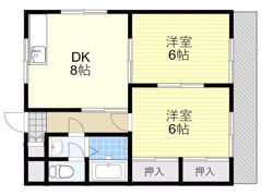 シャルム一条池の間取り画像
