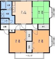 サンガーデン桑原の間取り画像
