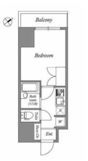 N-Flats東大井の間取り画像