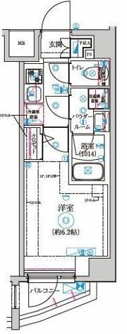 セジョリ高井戸Ⅱの間取り画像
