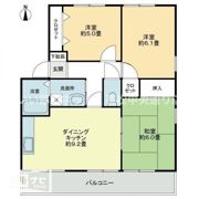 Fo.トロワ木太Bの間取り画像