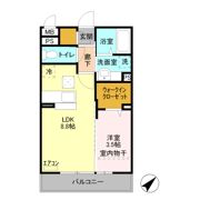 サザンボヌールの間取り画像