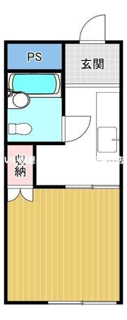 ドキハイツ1の間取り画像