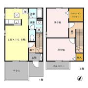 エル古城 Ⅰ/Ⅱ/Ⅲ?Ⅲの間取り画像
