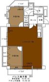 パレス鹿子殿の間取り画像