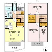 ル・ポタジェの間取り画像