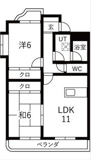 パークメゾン森本の間取り画像