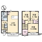 クラヴィエA棟の間取り画像