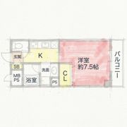 ラ・コスタ壱番館の間取り画像