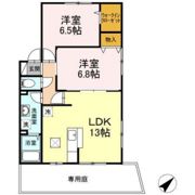 リバティ五日市の間取り画像
