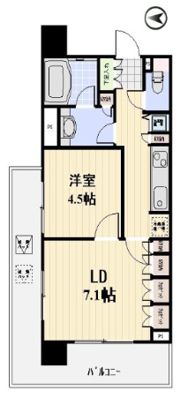 JOYCE COURTの間取り画像