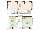 牛田東貸家の間取り画像