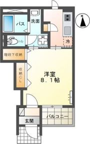 ラ・フォルテⅢの間取り画像