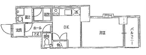 セルフィーユ六甲の間取り画像