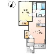 LE MIRAGE（レ ミラージ）の間取り画像