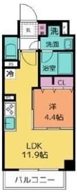 ブルジュ385パークアベニューの間取り画像