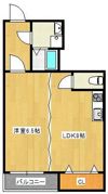 三萩野ビルの間取り画像