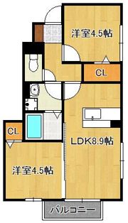 プレミール幸の間取り画像