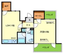 岡本Rd12の間取り画像