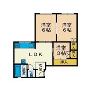 ルガール東海の間取り画像