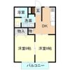 KSハイツB棟の間取り画像