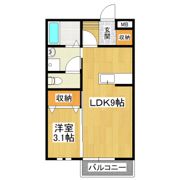シャンスパレスZの間取り画像
