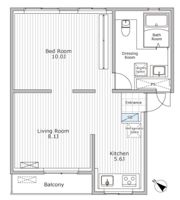 CROSSCEED Kamataの間取り画像
