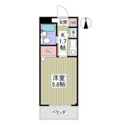ハイツオータニの間取り画像