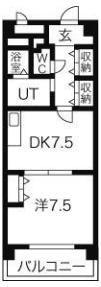 あおいマンションの間取り画像