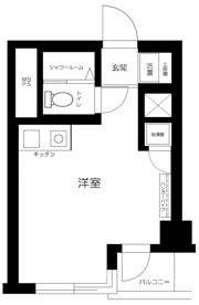 ロジマン西麻布の間取り画像