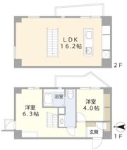 森之宮スカイガーデンハウスの間取り画像