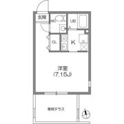 ZESTY神楽坂Ⅰの間取り画像