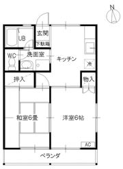 メルセノールの間取り画像