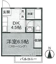 ロイヤルハイツ2の間取り画像
