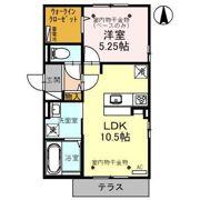 フェアリーB棟の間取り画像